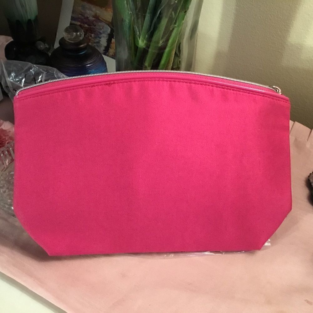 Lancôme Pink Cosmetic/Jewelry Etc. Bag